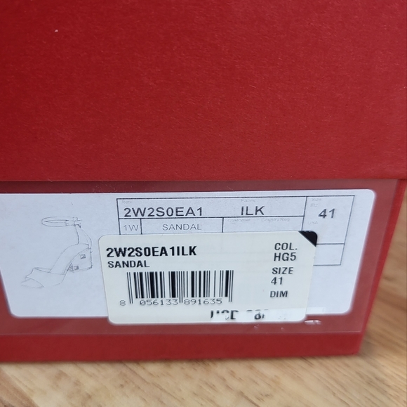 Valentino Garavani Block Heel Sandals Tan 41 - Picture 7 of 7